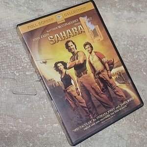 PARAMOUNT SAHARA DVD W/ MATTHEW MCCONAGHUEY , PENELOPE CRUZ